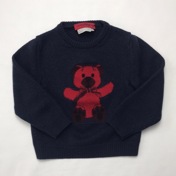 Salvatore Ferragamo Wool Sweater (toddler size 4) - Picture 1 of 2